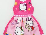 Hello Kitty Birthday Dresses 2017 Summer Hello Kitty Dresses for Girls Princess