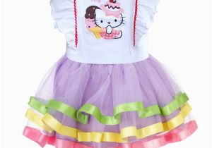 Hello Kitty Birthday Dresses for toddlers 2013 Newest Design Branded Baby Girl Hello Kitty Cute