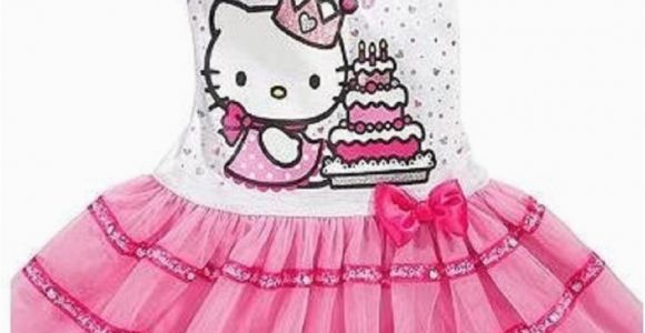 Hello Kitty Birthday Dresses for toddlers New Sanrio Hello Kitty Girls Pink 39 Birthday Girl 39 Tutu