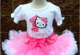 Hello Kitty Birthday Dresses Girls Hello Kitty Oh so Sweet Quick Ship Pettiskirt