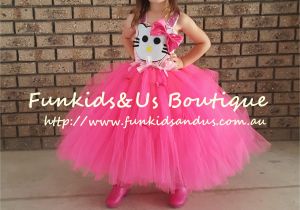 Hello Kitty Birthday Dresses Hello Kitty Inspired Tutu Dress and Headband Bow Kitty