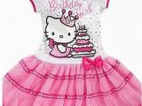 Hello Kitty Birthday Dresses New Sanrio Hello Kitty Girls Pink 39 Birthday Girl 39 Tutu