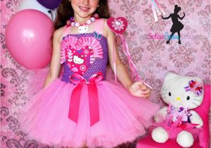 Hello Kitty Birthday Girl Dress Birthday Pink Hello Kitty Dress