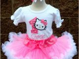 Hello Kitty Birthday Girl Dress Girls Hello Kitty Oh so Sweet Quick Ship Pettiskirt
