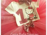 Hello Kitty Birthday Girl Dress Hello Kitty Birthday Tutu Outfit Party Dress Set 1st