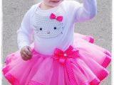 Hello Kitty Birthday Girl Dress Hello Kitty Birthday Tutu Set Girls Personalized Hello Kitty