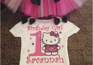 Hello Kitty Birthday Girl Dress Hello Kitty Girls 1st Birthday Tutu Outfit Party Dress