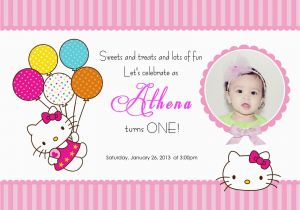 Hello Kitty Birthday Invitation Maker Create Hello Kitty Birthday Invitations Ideas Anouk