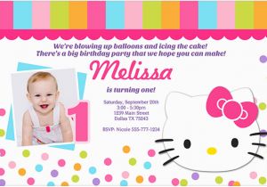 Hello Kitty Birthday Invitation Maker Create Own Hello Kitty Birthday Invitations Free Ideas