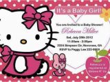 Hello Kitty Birthday Invitation Maker Hello Kitty Baby Shower Invitations Hello Kitty Baby