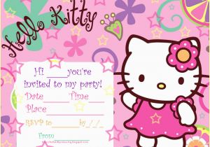 Hello Kitty Birthday Invitation Maker Hello Kitty Birthday Invitations Ideas Bagvania Free