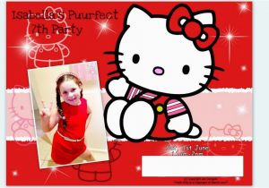 Hello Kitty Birthday Invitation Maker Hello Kitty Free Birthday Invitation Templates