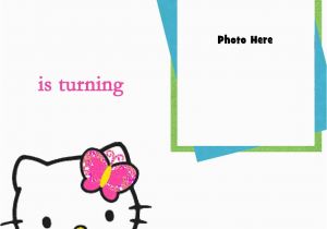 Hello Kitty Birthday Invitations Free Download Free Printable Hello Kitty Birthday Invitations Bagvania