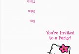 Hello Kitty Birthday Invitations Free Download Hello Kitty Free Printable Birthday Party Invitation