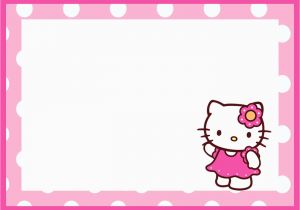 Hello Kitty Birthday Invitations Free Download Hello Kitty Free Printable Invitation Templates