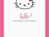 Hello Kitty Birthday Invites Free Printable Hello Kitty Birthday Invitations Free
