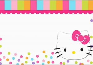 Hello Kitty Birthday Invites Free Printables Hello Kitty Free Printable Invitation Templates