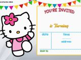 Hello Kitty First Birthday Invitations Free Hello Kitty Invitation Templates Free Invitation