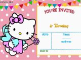 Hello Kitty First Birthday Invitations Free Personalized Hello Kitty Birthday Invitations Free