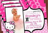 Hello Kitty First Birthday Invitations Hello Kitty Invitation Hello Kitty Birthday Invitation Pdf