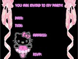 Hello Kitty First Birthday Invitations Hello Kitty Pool Party Invitations