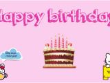 Hello Kitty Happy Birthday Banner Printable Free Hello Kitty themed Birthday Banner Banner Template Sign4x