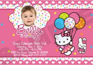 Hello Kitty Personalized Birthday Invitations Free Printable Hello Kitty Birthday Party Invitations