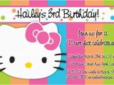 Hello Kitty Personalized Birthday Invitations Hello Kitty 1st Birthday Invitations Drevio Invitations