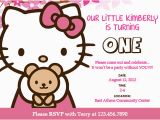 Hello Kitty Photo Birthday Invitations Free Personalized Hello Kitty Birthday Invitations Free