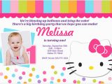 Hello Kitty Photo Birthday Invitations Hello Kitty Birthday Invitation Bagvania Free Printable