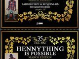 Hennessy Birthday Invitations Hennessy Birthday Invitations Sean 39 S Bday Pinterest