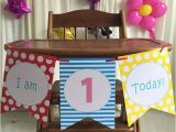 High Chair Decorations 1st Birthday Boy Blue Boy 39 S 1st Birthday High Chair Decorating Kit Set Baby