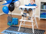 High Chair Decorations 1st Birthday Boy Boys 1st Birthday Lil Rebel High Chair Decor Kit Bib Ebay