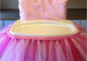 High Chair Decorations for 1st Birthday First Birthday Highchair Tutu Birthday Ideas for Ella