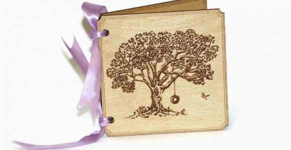 High End Birthday Cards Personalized Greeting Card High End Gift Card Wood Greeting