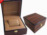 High End Birthday Gifts for Him High End Business Square Wooden Watch Box Packaging