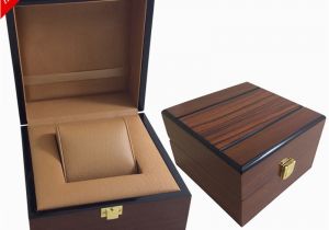 High End Birthday Gifts for Him High End Business Square Wooden Watch Box Packaging