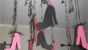 High Heel Birthday Decorations High Heel Hanging Streamers for Bridal Shower Sweet 16 40th