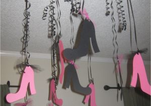 High Heel Birthday Decorations High Heel Hanging Streamers for Bridal Shower Sweet 16 40th