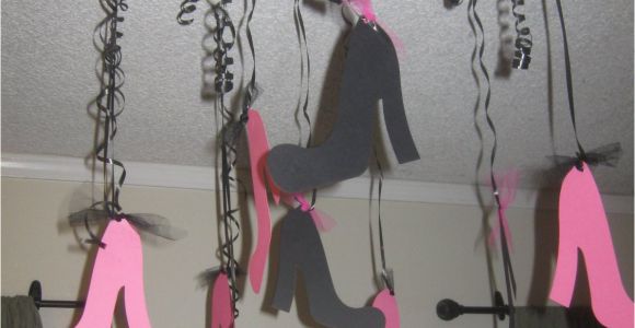 High Heel Birthday Decorations High Heel Hanging Streamers for Bridal Shower Sweet 16 40th