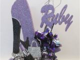 High Heel Birthday Decorations High Heel Shoe Lavender Baby Shower Pinterest High