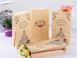 High Quality Birthday Gifts for Him Durable 6pcs High Quality Kraft Paper Christmas Party