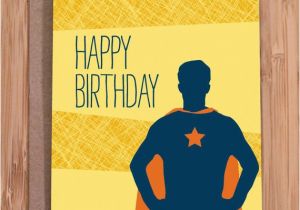 Hilarious Birthday Cards for Him Funny Birthday Card Super Guy for Him