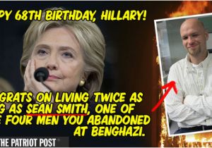 Hillary Clinton Birthday Memes Meme Happy Birthday Hillary the Patriot Post