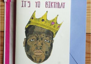 Hip Hop Birthday Cards Biggie Smalls Hip Hop Birthday Fathers Card