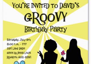 Hippie Birthday Invitations 60 39 S Hippies Style Invitations Myexpression 20725