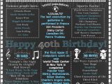 His 40th Birthday Ideas 25 Best Ideas About 40th Birthday On Pinterest 40