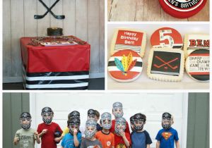 Hockey Birthday Decorations Kara 39 S Party Ideas Hockey themed Birthday Party Via Kara 39 S