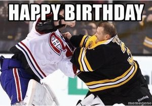 Hockey Birthday Meme Happy Birthday Hockey Goalie Meme Generator