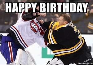Hockey Birthday Memes Happy Birthday Hockey Goalie Meme Generator